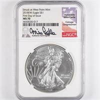 2018-(W) Signed ASE NGC MS70