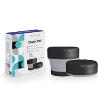 New Go Portable Diaper Pail — Black — Superior