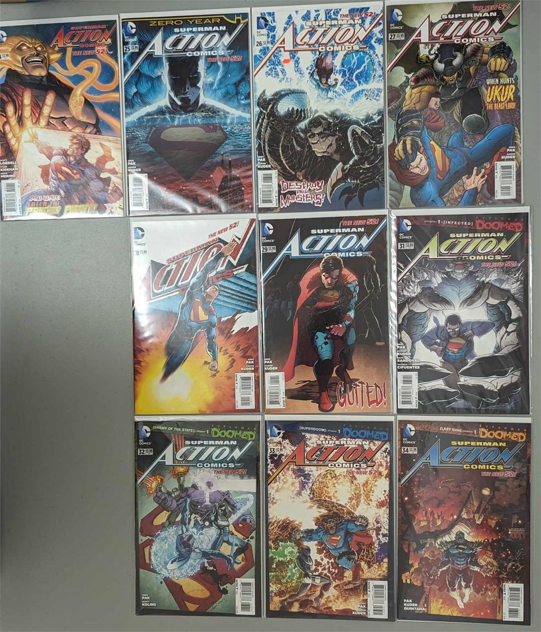 DC Actions Comics-  10 Comics Lot #2