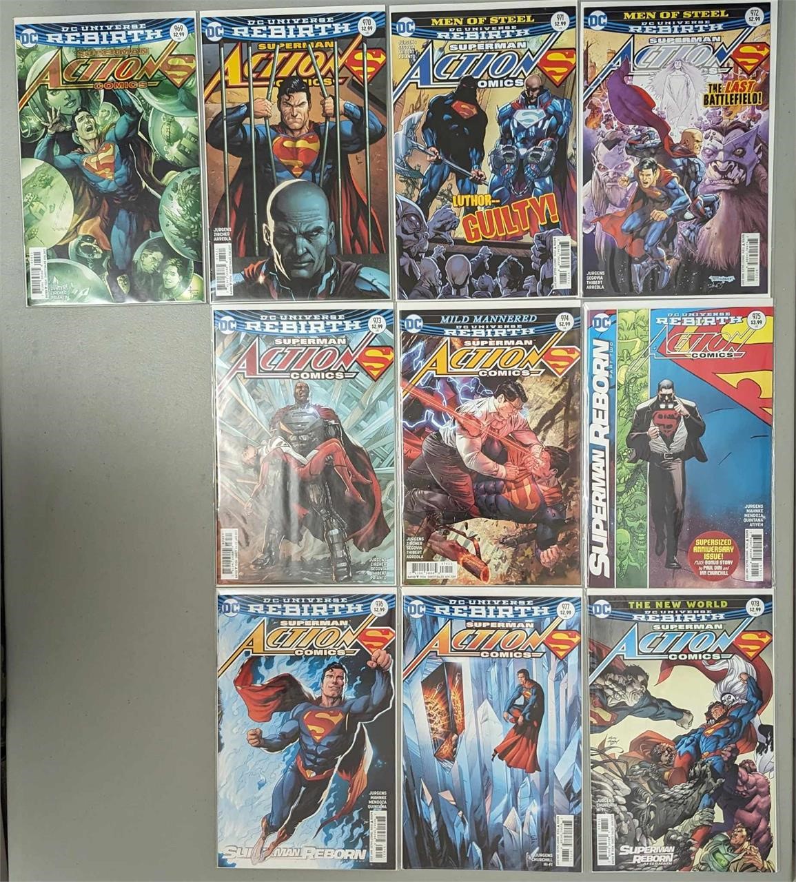 DC Actions Comics-  10 Comics Lot #6