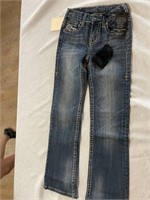 Cowgirl Tuff Girls Sz 8 Jeans