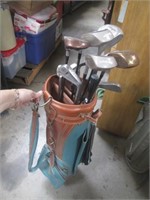 Mac Gregoror & Hogan Golf Clubs & Carry Bag