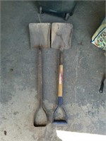 Pair of shovels