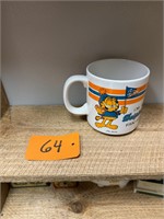 Vintage Miami Dolphins Garfield Mug