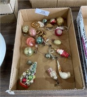 Flat of Older Christmas Ornaments