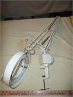 Articulated Magnifying Table Mount Work Light