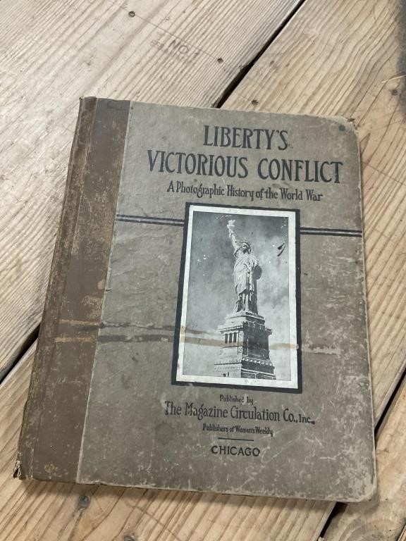 1918 WWI Photo History Book