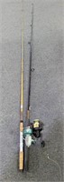 2 FISHING RODS WITH PRO SERIES 30 REEL AND