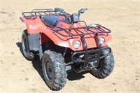 2001 Yamaha Big Bear 400 ATV, Starts and Runs