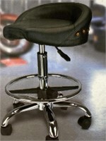 BIKER-STYLE ROLLER SEAT ADJUSTABLE HEIGHT