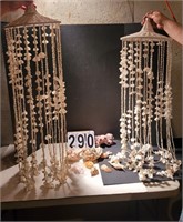 Collection Of Sea Shells ~ 2 Hanging Shell Wind