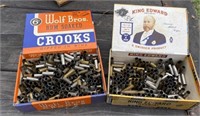 2 Cigar Boxes of .357 & .38 Brass