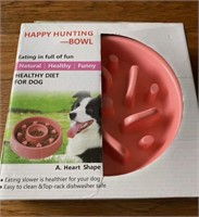 Happy Hunting Feeder Bowl For Dogs  Slow Feeding