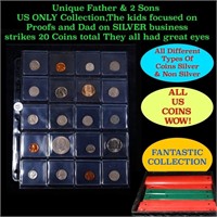 Unique Father & 2 Sons US ONLY Collection,The kids