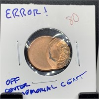 ERROR MEMORIAL CENT