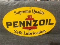 Pennzoil Oval Sign