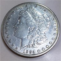 1884-S Morgan Silver Dollar High Grade