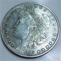1885-S Morgan Silver Dollar High Grade