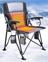 Docusvect Heated Camping Chair, Heats Back and Sea