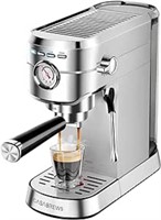 CASABREWS Espresso Machine 20 Bar, Professional Es