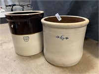 Stoneware Crock lot.