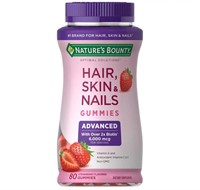 Natures Bounty Advanced Hair Skin & Nails 80ct NEW
