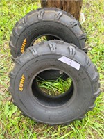 (2) AT18x7-8 New Sunf ATV tires