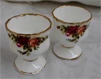 Royal Albert Old Country Roses Egg Cups Lot