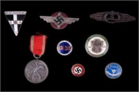 WWII German Insignia, Pins & Badges