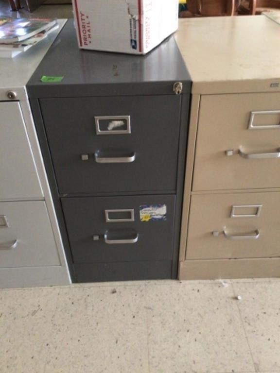 2 drawer file cabinet