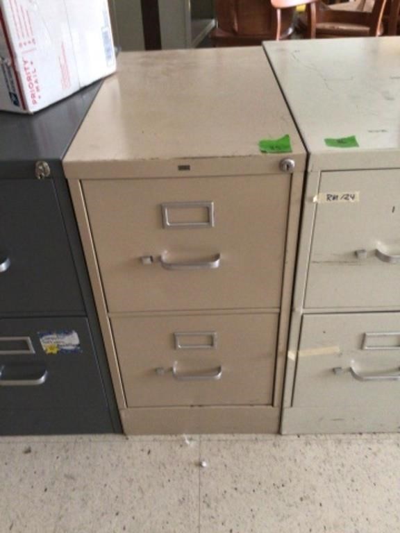 2 drawer file cabinet