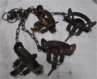 (4) Steel traps