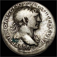 CE 98-117 Denarius Trajan LIGHTLY CIRCULATED