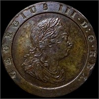 1797 Great Britain Penny CLOSELY UNCIRCULATED