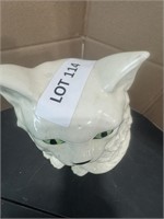 Large porcelain cat