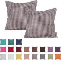 $23  Queenie - 2 Pcs Cushion 21.5x21.5 Inch  Grey