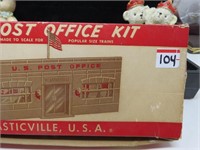 Early Plastcville US Post Office Kit