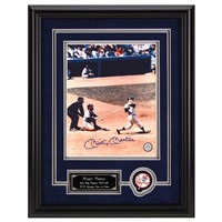 Mickey Mantle New York Yankees Framed signed GFA