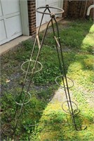 Metal Plant stand 44" tall