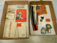 2 Flats Of WWII Memorabilia