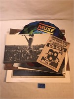 Lot of Vintage Posters/Advertising Music
