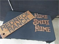 Redneck Ranch Wood Sign