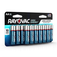 Rayovac High Energy AA Batteries (16 Pack)