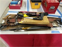 Lot Of Hand Saws As Shown