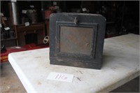 ANTIQUE BAKERS BOX FOR WOOD STOVE 12X10.5
