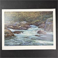Klaas Verboom's "Smoky Mountain Waterfall #2" Limi