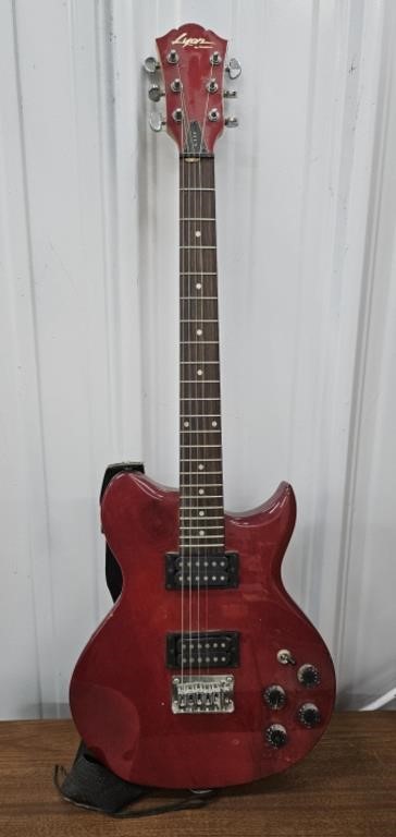 (AB) Lyons Electric Guitar 38" Long.