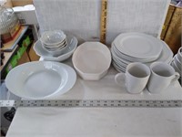 White Royal Norfolk & Various Dishware