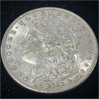 1896 Silver Morgan Dollar UNC