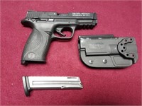 Smith & Wesson Pistol, Model M&p22 W/ Mag & Holst